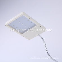 Solar Powered 15 LED recargable productos de iluminación al aire libre impermeable Wall / Street / Porch / Pathway / luz de jardín